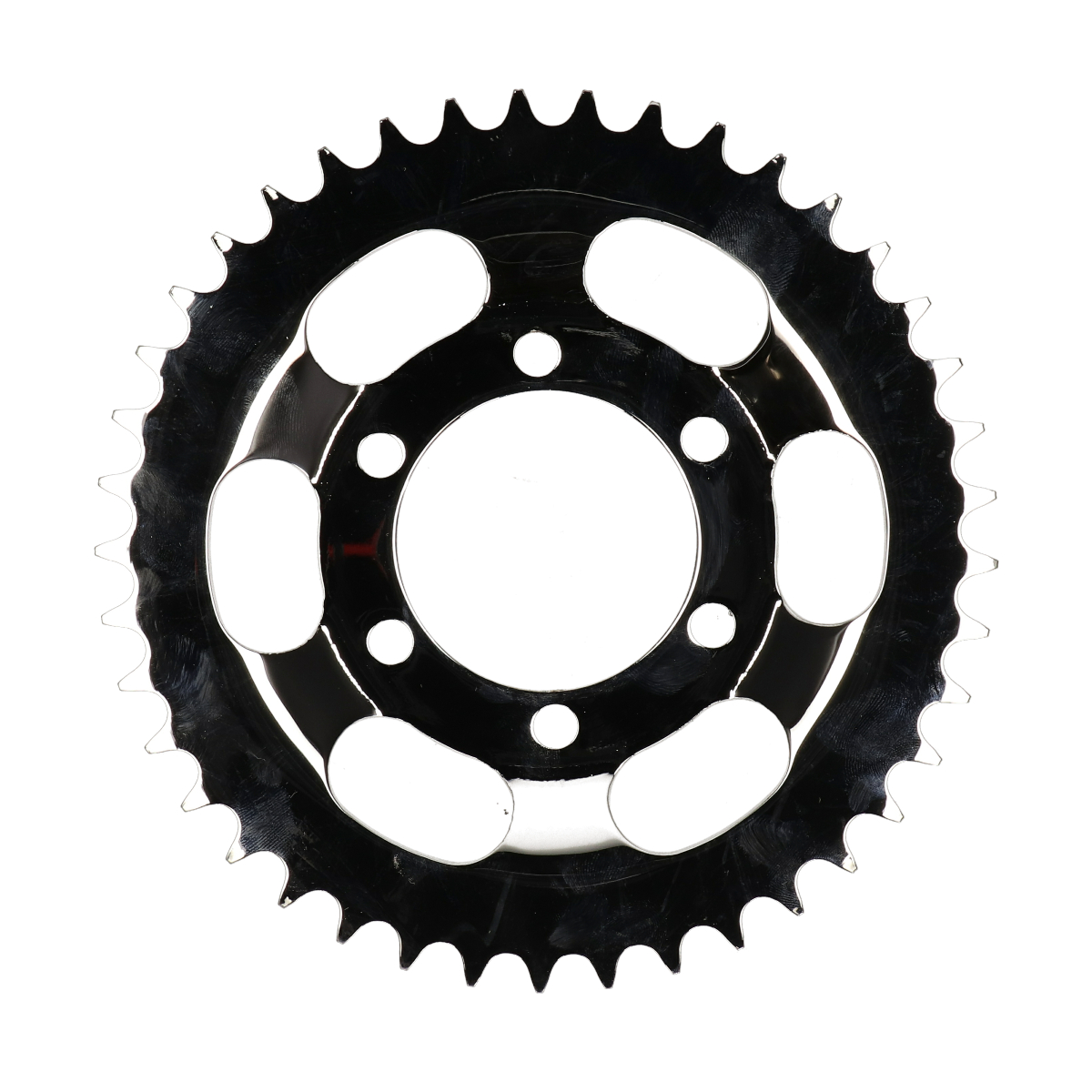 Achterkettingwiel 41t 3/16 Chroom Voor Zündapp Ks50 - Afbeelding 3
