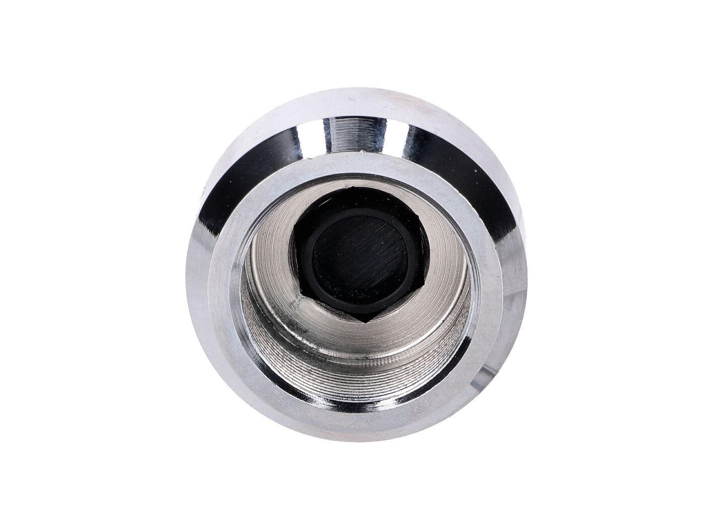Balhoofmoer Rond Inbus Chroom Voor Zündapp Nt 529/530 - Afbeelding 2