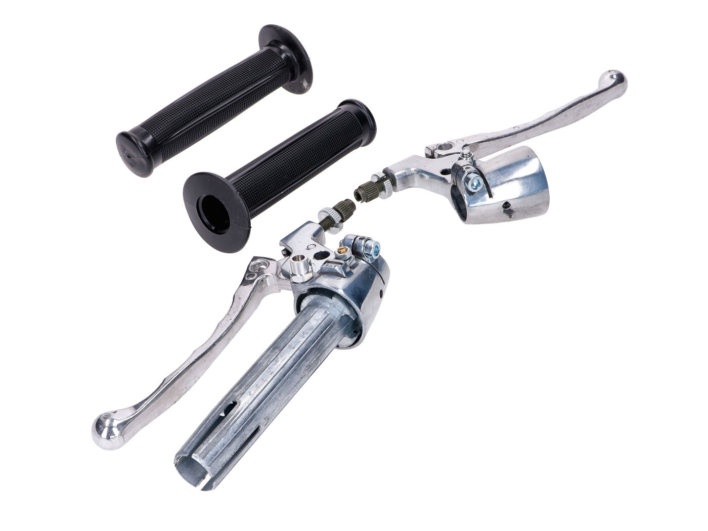 Zündapp 517 Aluminium Torpedo Hendelset Links/rechts 22mm - Afbeelding 2