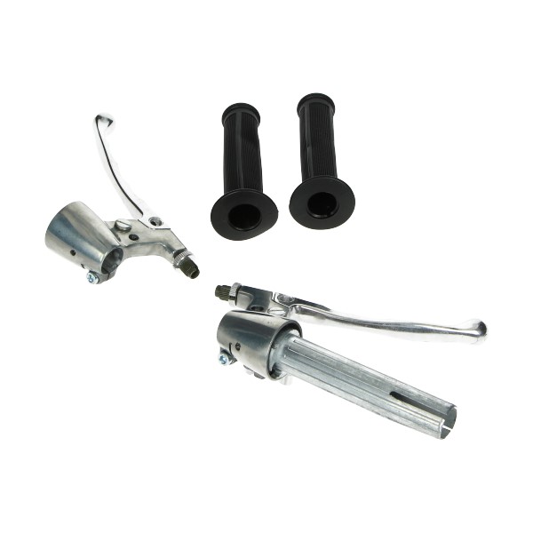 Aluminium torpedo hendelset links rechts 22mm voor Zündapp 517
