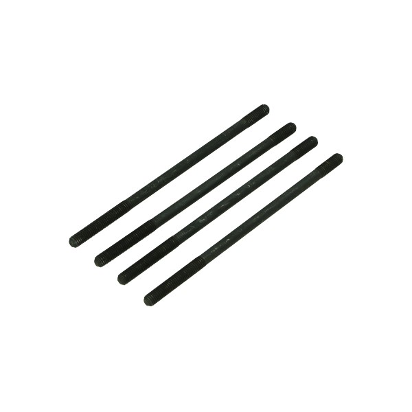 Cilinder tapeind set M8x166mm 4 stuks voor Zündapp KS125 LC KS175
