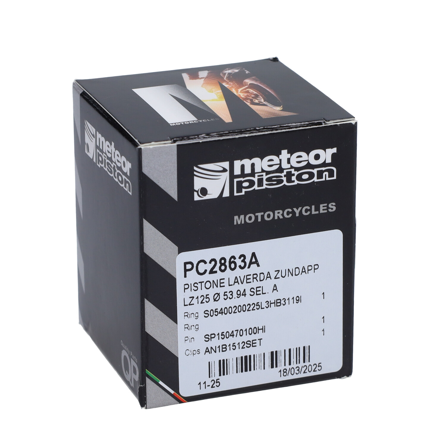 Zuiger Meteor A-kwaliteit 53.94mm Voor Zündapp Ks125 - Afbeelding 2