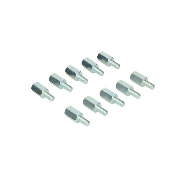 zijschermbout verlengstuk m6x28mm 10pcs zundapp 517 z432-10.113