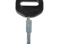 Llave de repuesto para cerradura de encendido alta de ciclomotores Kreidler y Zündapp.
