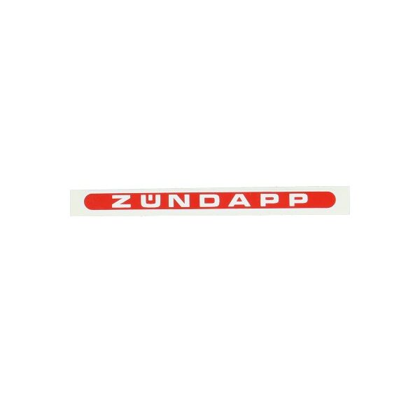 Sticker woord [ — geschikt voor Zündapp Langwerpig
