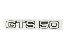 Sticker wit/zwart GTS 50 — geschikt voor Zündapp