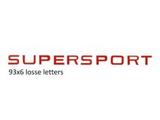 Roter Tankaufkleber für Zündapp Supersport Moped