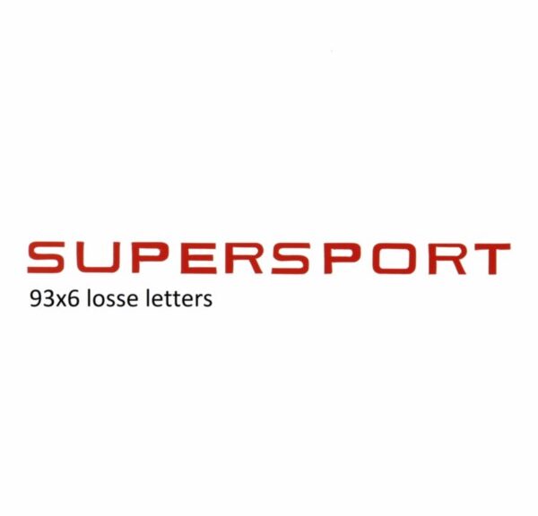 sticker benzinetank rood zundapp supersport