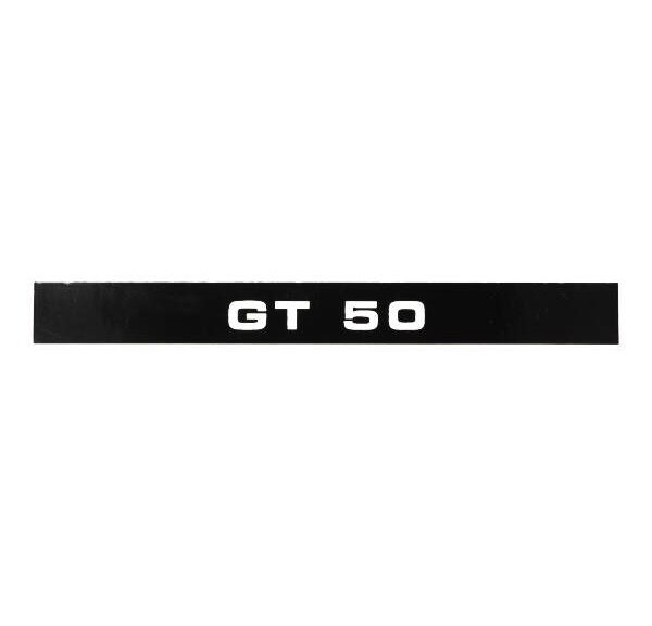 sticker zijscherm gts 50 zwart/wit zundapp 517