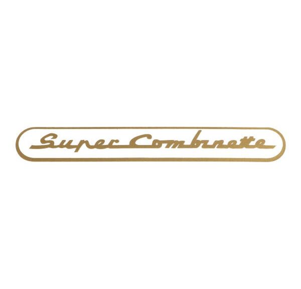sticker goud super combinette