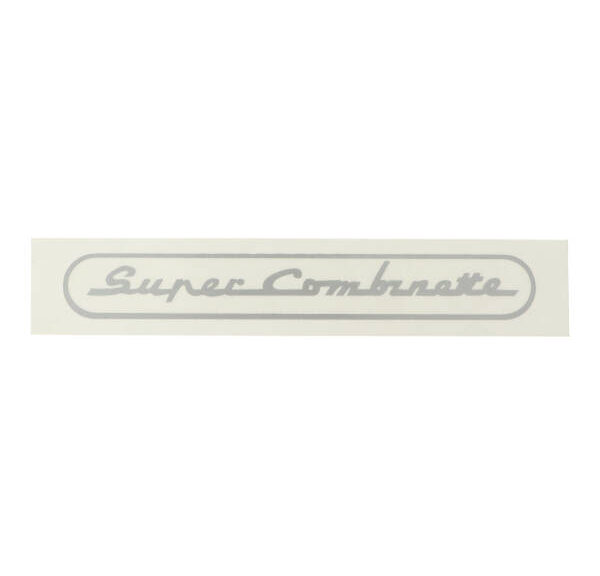 Sticker zilver super combinette — geschikt voor Zündapp