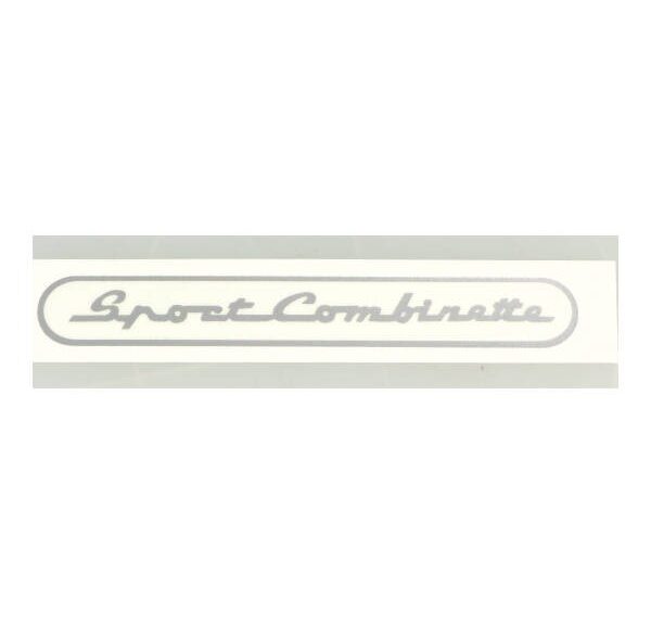 sticker zilver sport combinette