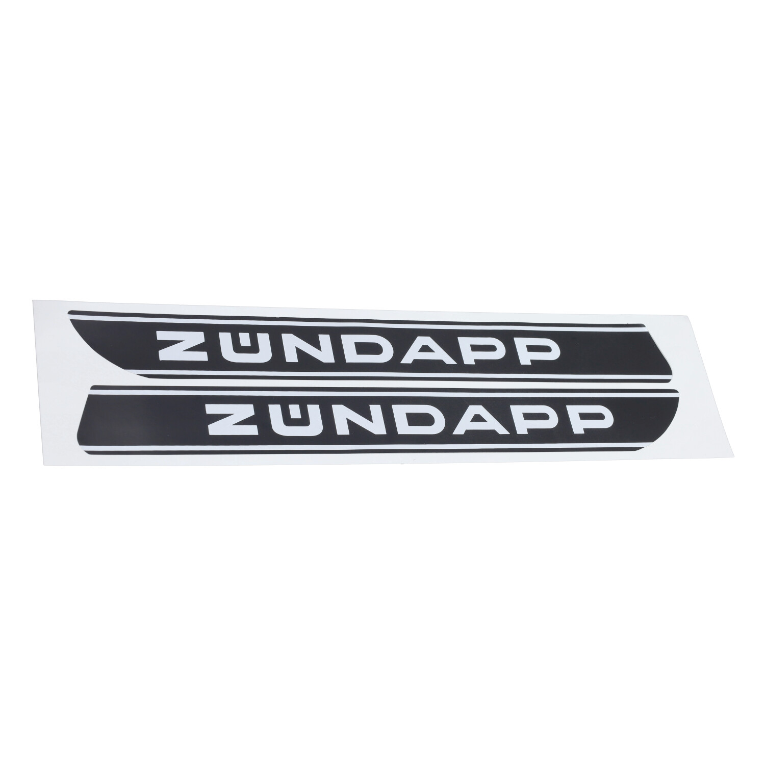Stickerset Benzinetank 2-delig Voor Zündapp 529 - Afbeelding 3
