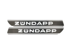 Zestaw naklejek na zbiornik paliwa, 2 sztuki, do motoroweru Zündapp 529