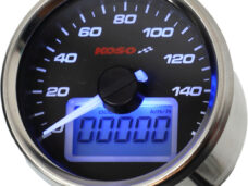 KOSO GP-Style digital odometer 55mm for Kreidler Zündapp moped