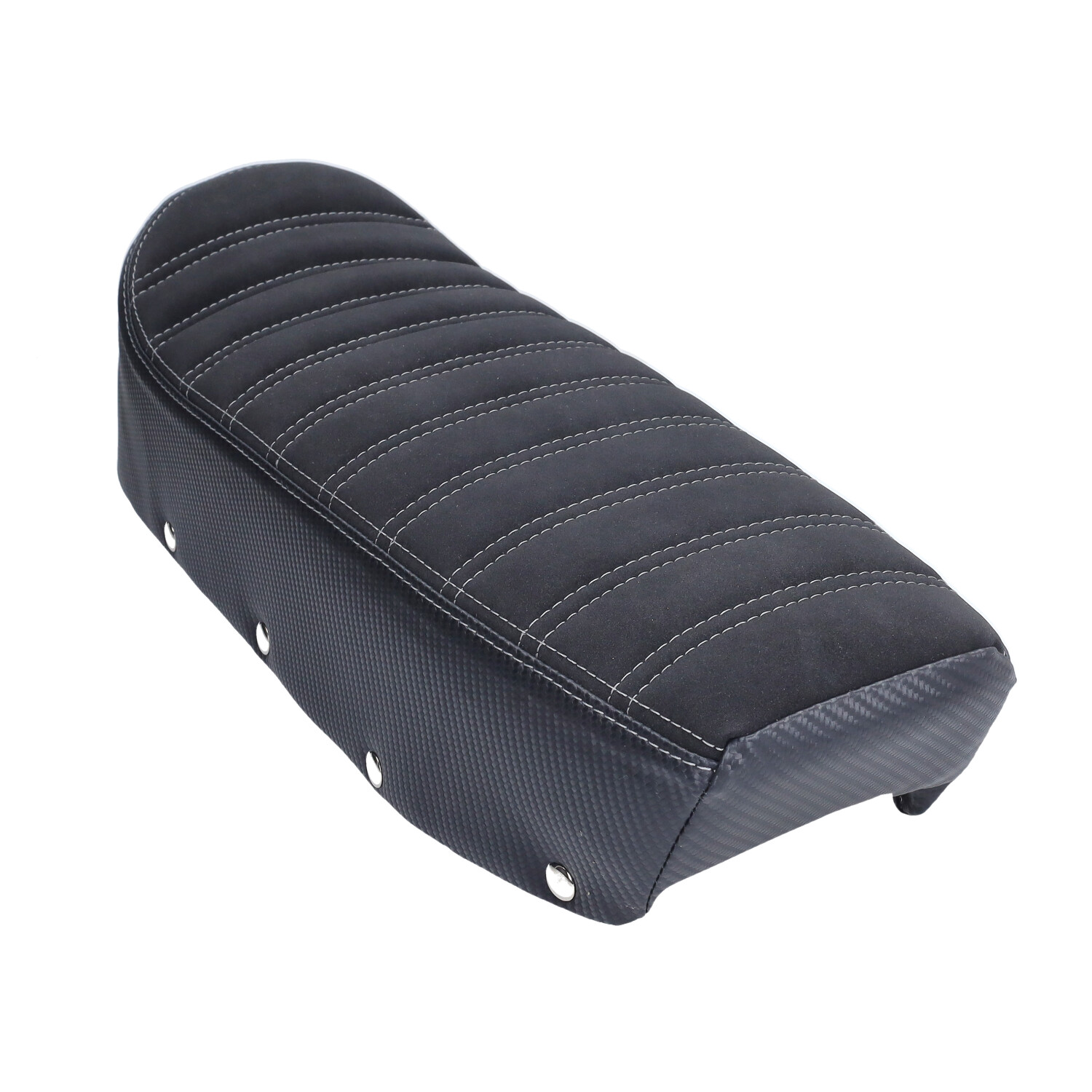 Buddyseat Denfeld Suede Carbon Grijs Voor Zündapp Model 517 En 529 - Afbeelding 4