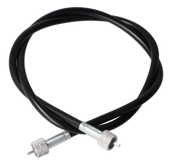 Kilometertellerkabel 755mm z448-16.665 zwart — geschikt voor Zündapp