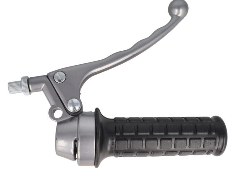Gashendel lusito model Magura compleet grijs hoogglans — geschikt voor Zündapp 517
