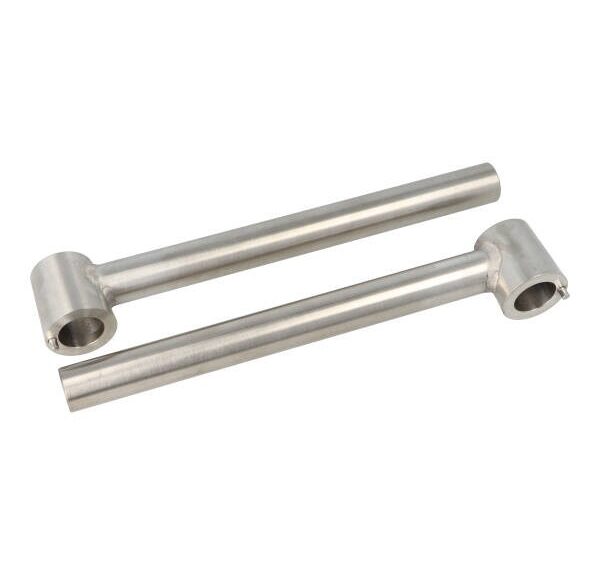 clipon stuur set 245mm rvs ks50