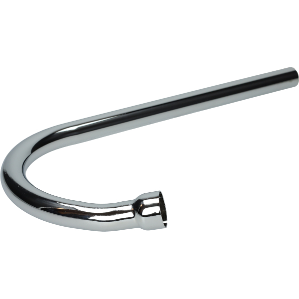 Chromen uitlaatbocht 32/26mm voor Zündapp CS50 brommer