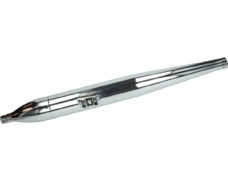 Zigarrenauspuff 32 mm, verchromt mit Lippe für Zündapp Moped