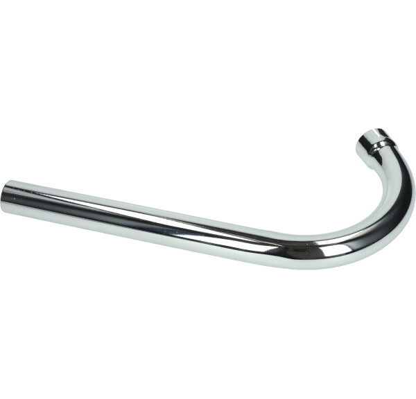 Uitlaatbocht 32/30mm chroom — geschikt voor Zündapp ks75