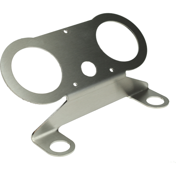 RVS kilometerteller houder ronde cockpit 60mm voor Zündapp KS50