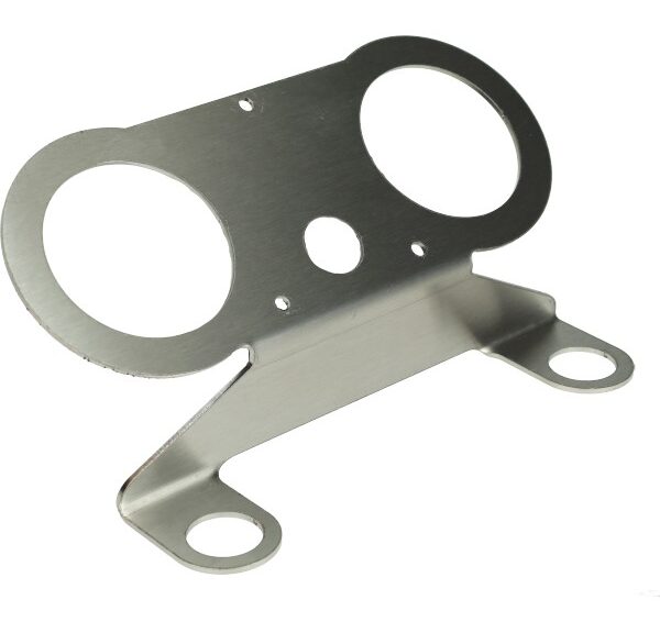 houder km teller ronde cockpit voor ks50 lamphuis 60mm rvs zundapp