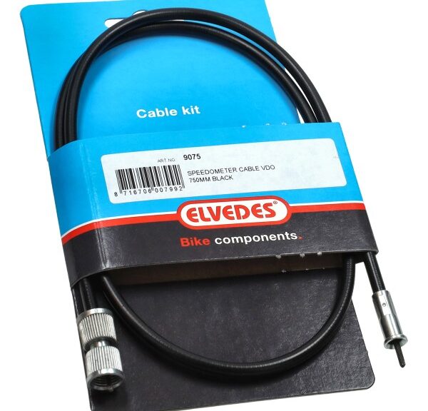 kilometertellerkabel elvedes vdo/vdo 75cm zwart zundapp 9075