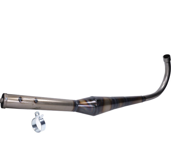 Uitlaat race Evo-1 36mm blank — geschikt voor Zündapp