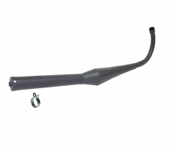 uitlaat bullet race (made in EU) Evo-1 36mm zwart zundapp