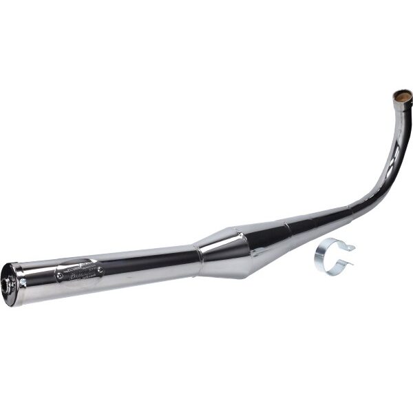 uitlaat bullet race (made in EU) Evo-1 36mm chroom zundapp