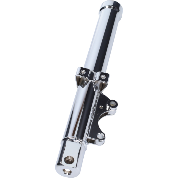 Chromen buitenpoot voorvork links compleet voor Zündapp 529 530