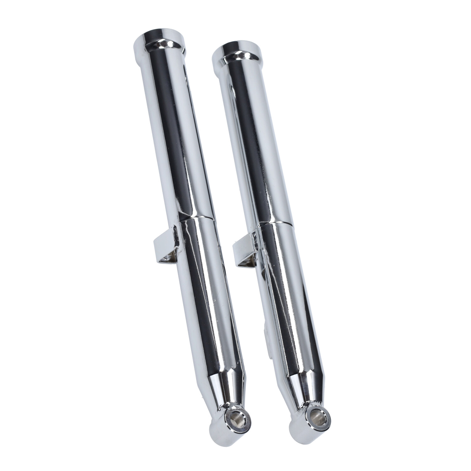 Buitenpootset Voorvork Links/rechts Chroom Voor Zündapp Gts - Afbeelding 2