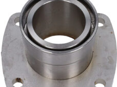 Brida de escape DDL de 4 tornillos para Zündapp 125 LC refrigerada por líquido.