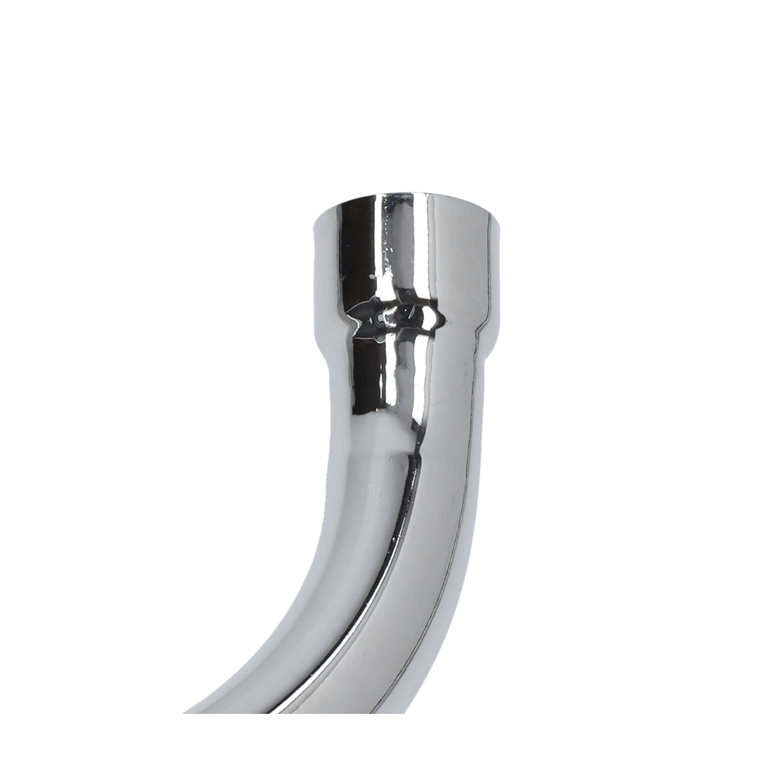 Fluisteruitlaat Orig. Model Korte Bocht 36/32mm Chroom Voor Zündapp - Afbeelding 3