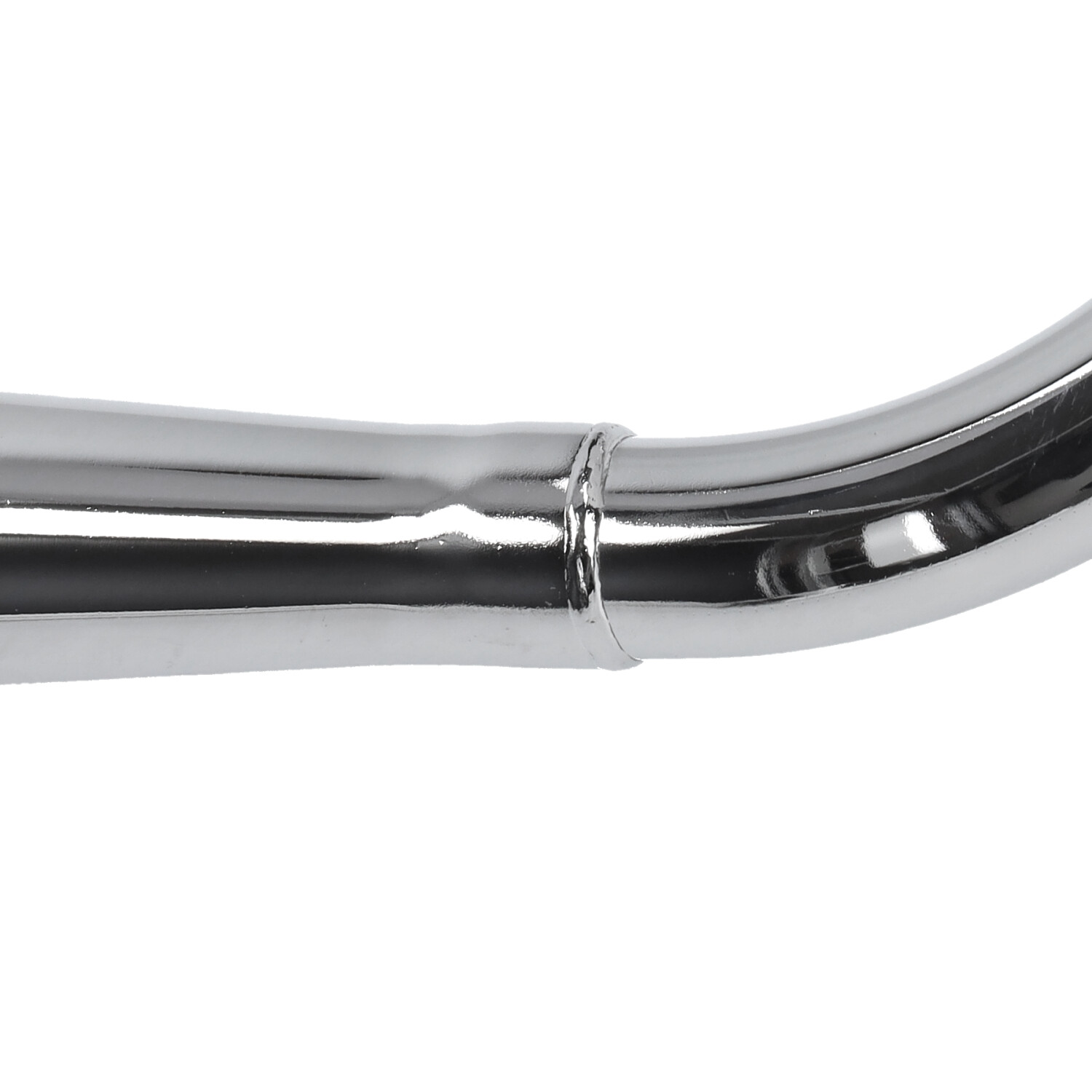 Fluisteruitlaat Orig. Model Korte Bocht 36/32mm Chroom Voor Zündapp - Afbeelding 4