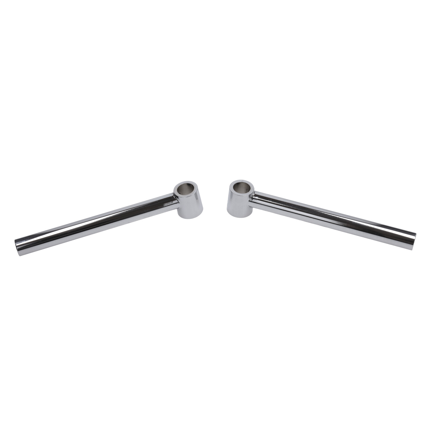 Clipon Stuurset 240mm Chroom Voor Zündapp Ks50 En Ks100 - Afbeelding 3