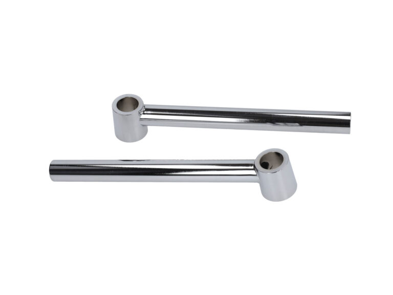 Clipon stuur set 240mm chroom ks50 — geschikt voor Zündapp ks100