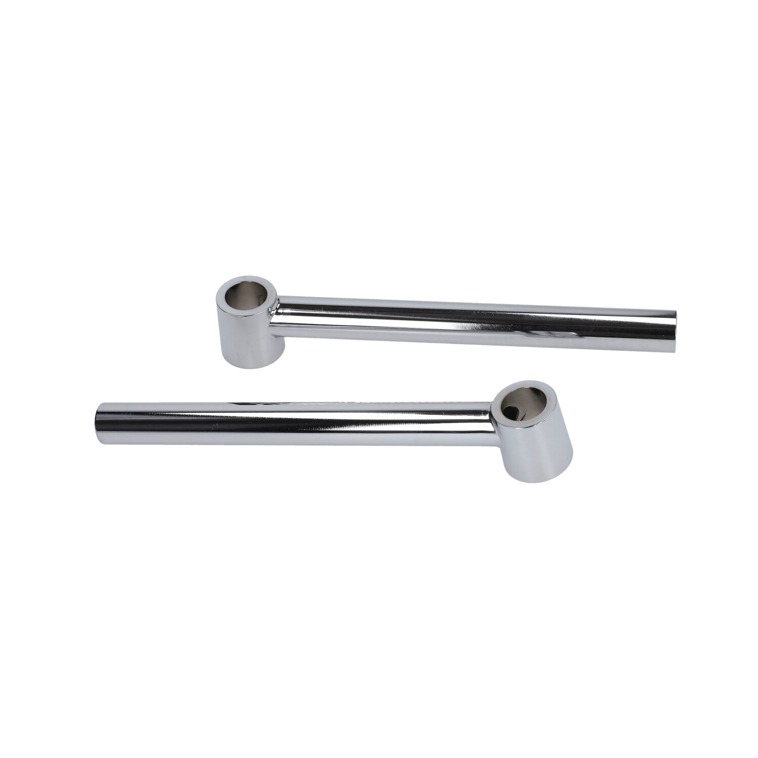 Clipon stuurset 240mm chroom voor Zündapp KS50 en KS100