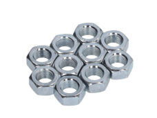 Moer voorkettingwiel M12x1 voor Zündapp 3V brommer set 10 stuks
