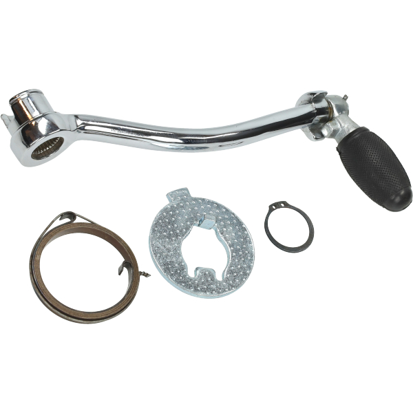 Kickstarterpedaalset chroom voor Zündapp C50 Sport GTS 50 KS 50