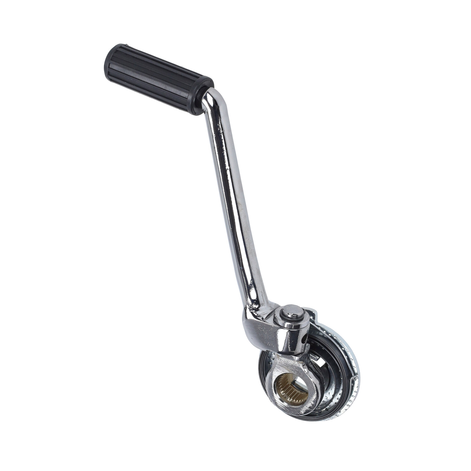Chroom kickstartpedaal KS80 compleet voor Zündapp brommer