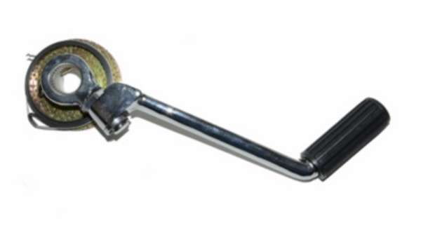 kickstartpedaal model KS80 compleet (made in EU) chroom zundapp