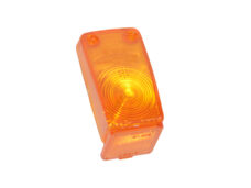 Orange turn signal lens for Zündapp 529 and 530 moped