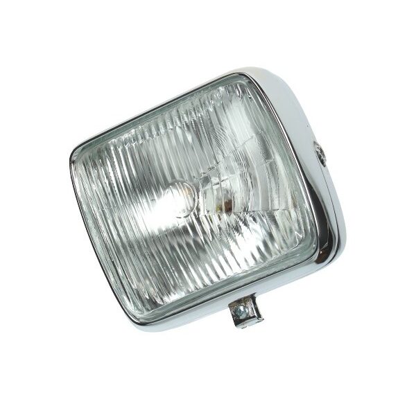 koplamp guia vierkant (made in EU) chroom kreidler