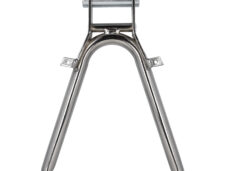 Cavalletto inferiore cromato con boccola per Zündapp KS50 CS50 GTS