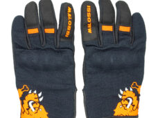 Handschoenset Malossi M Zwart/oranje 3919252.o4