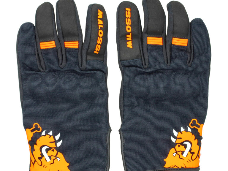 Handschoenset Malossi L Zwart/oranje 3919252.o5