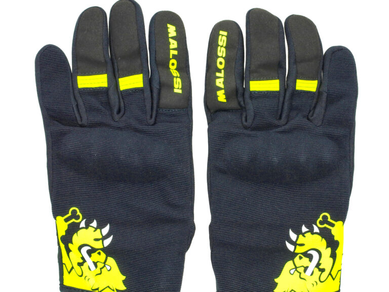 Handschoenset Malossi L Zwart/geel 3919252.y5